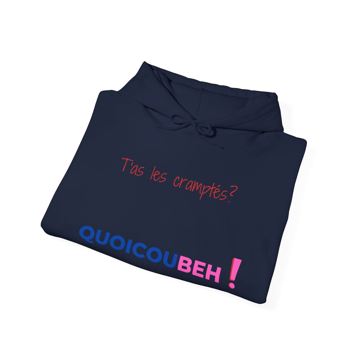 Hoodie unisexe drôle - Sweat-shirt graphique t'as les cramptés apagnan