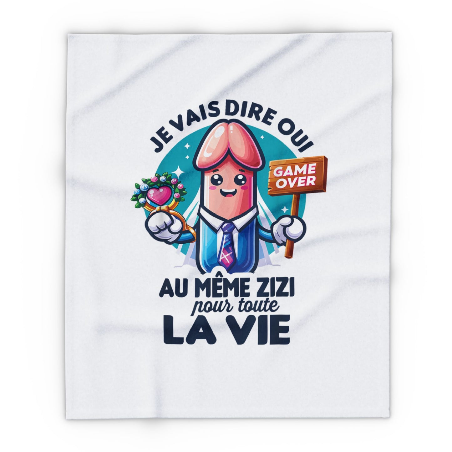 Plaid en polaire arctique Je vais dire oui à la même bite pout toute la vie