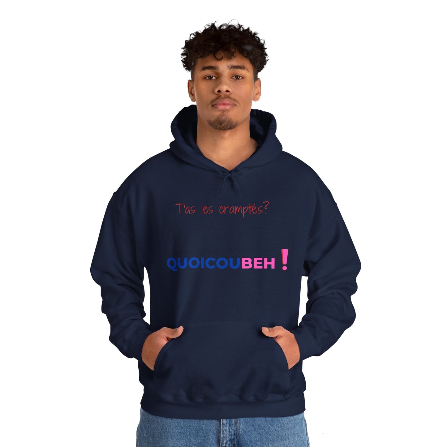 Hoodie unisexe drôle - Sweat-shirt graphique t'as les cramptés apagnan