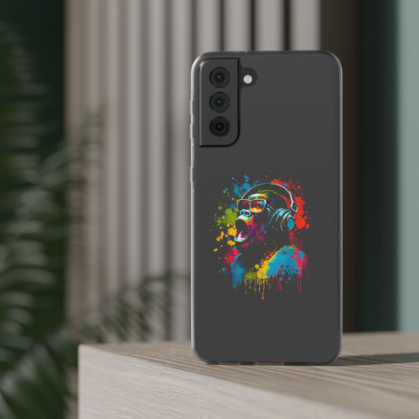 Coque flexible Le singe hurlant