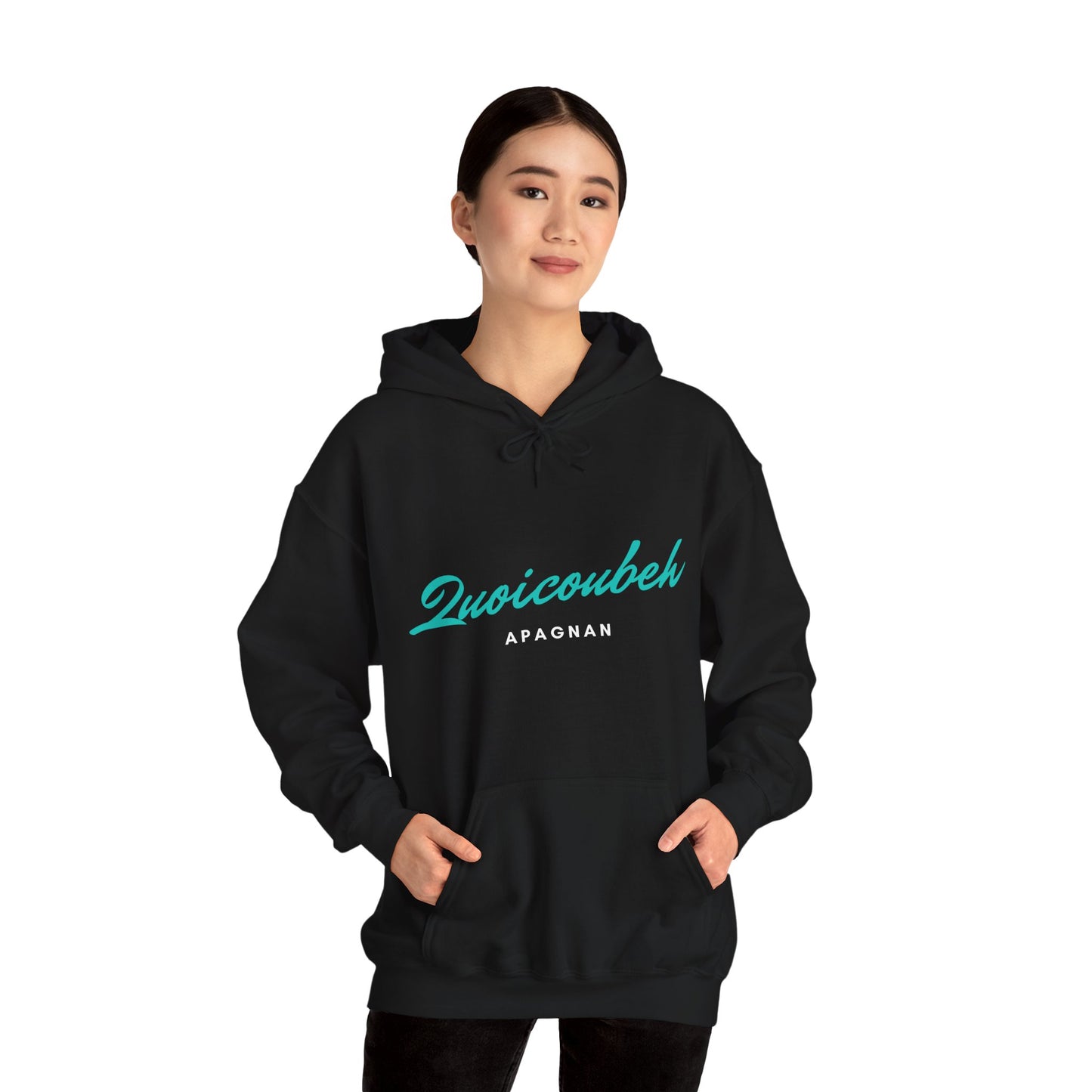 Hoodie unisexe drôle - Sweat-shirt graphique Quoicoubeh
