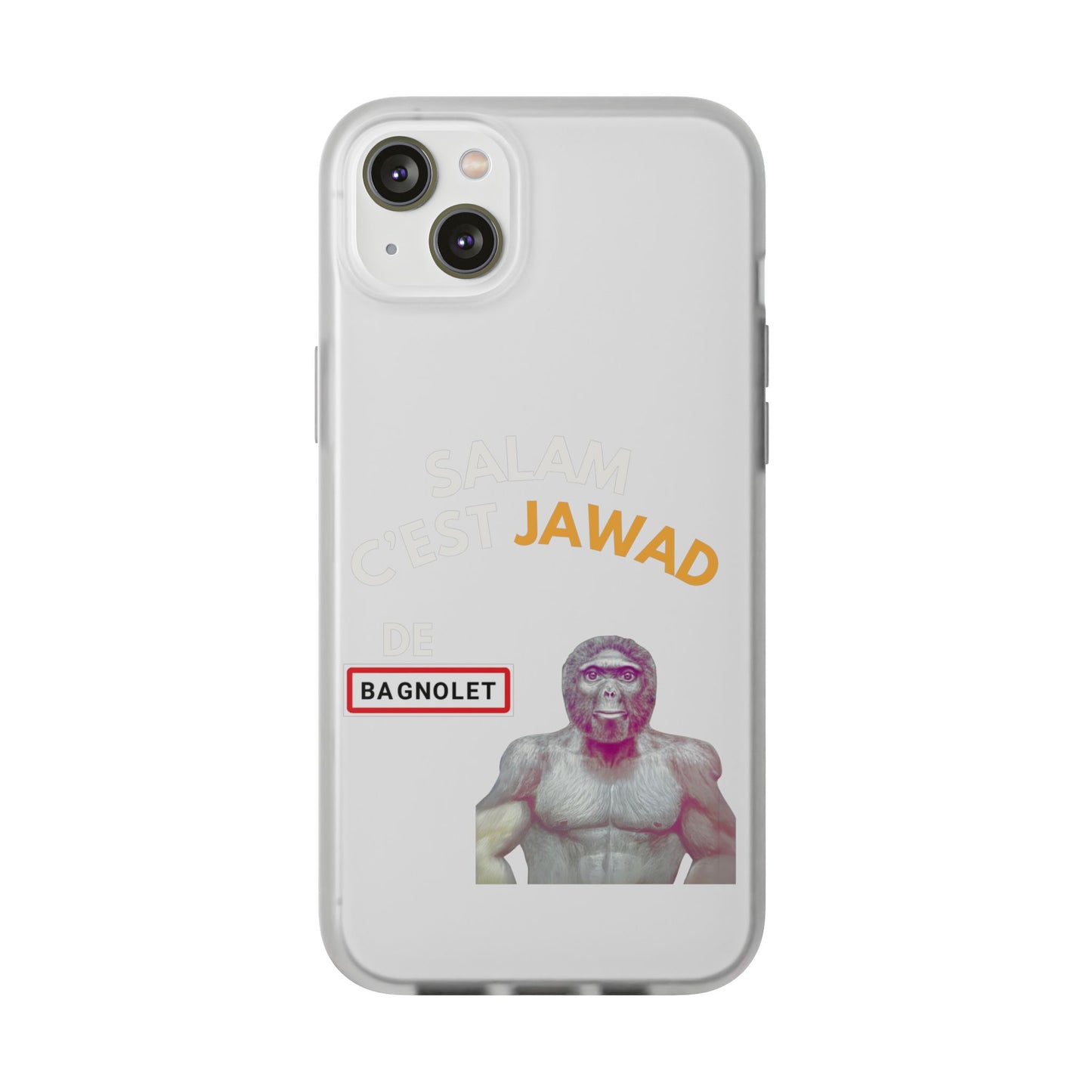 Coque flexible Salam c'est jawad de Bagnolet