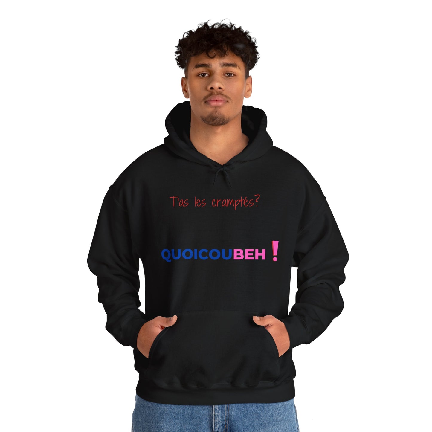 Hoodie unisexe drôle - Sweat-shirt graphique t'as les cramptés apagnan