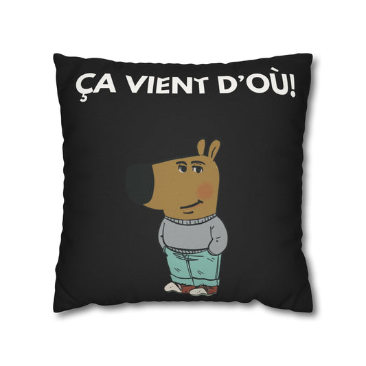 Taie d’oreiller Amusante – Décoration Humoristique pour la Maison Chill Guy