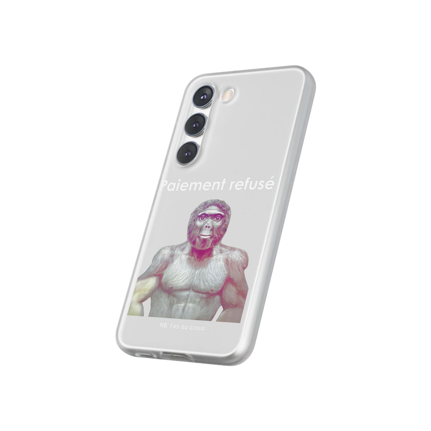Coque flexible Paiement refusé