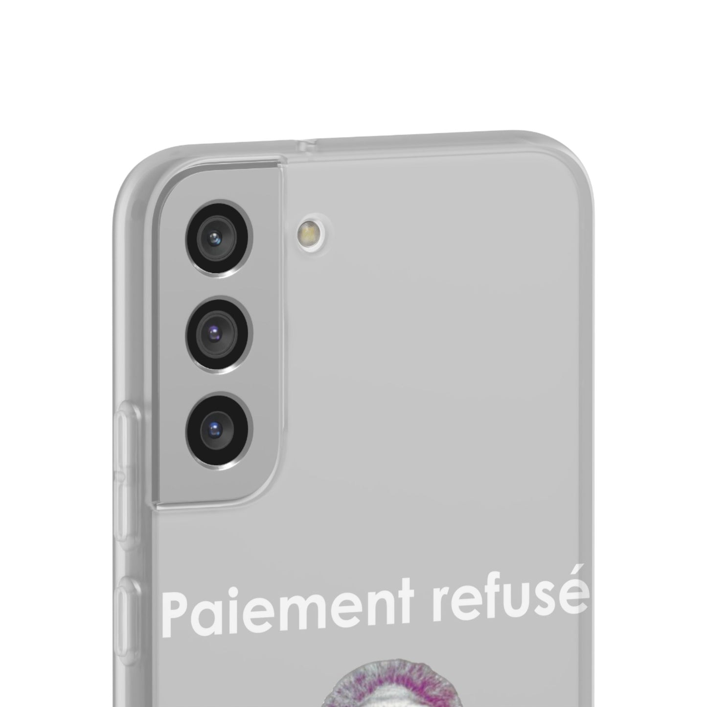 Coque flexible Paiement refusé
