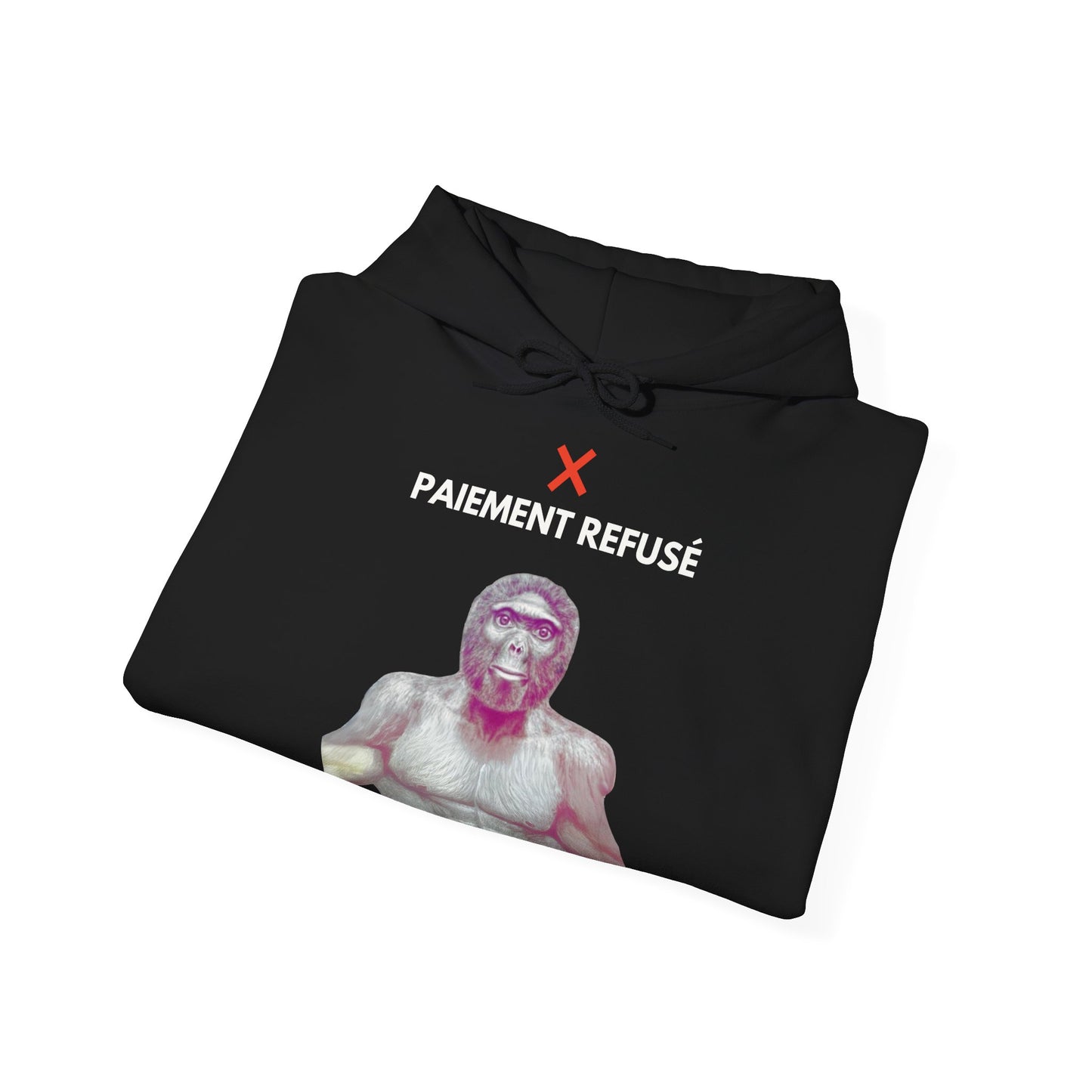 Hoodie unisexe drôle - Sweat-shirt Paiement refusé