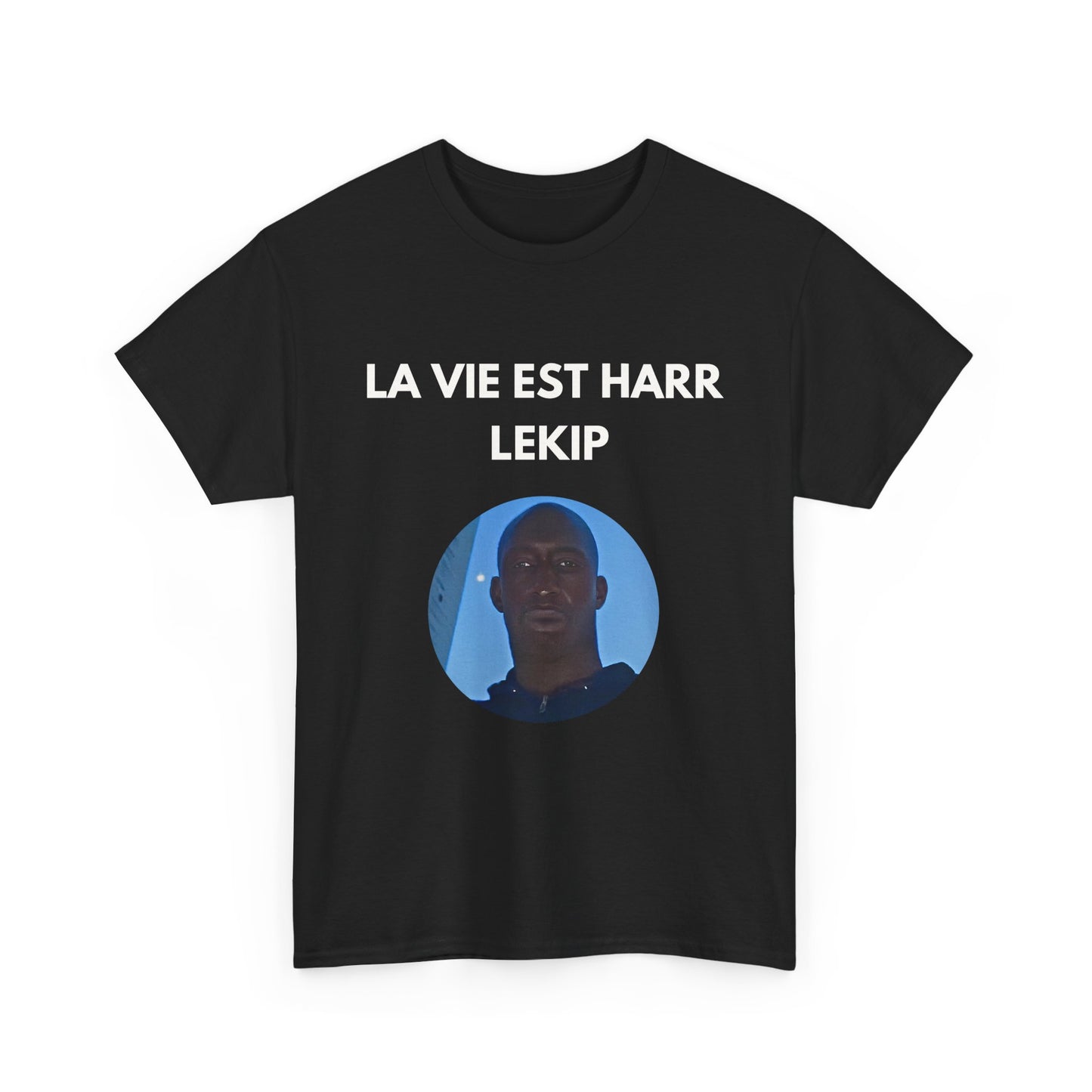 T-shirt humoristique unisexe en coton épais -Trend c'est harr lekip
