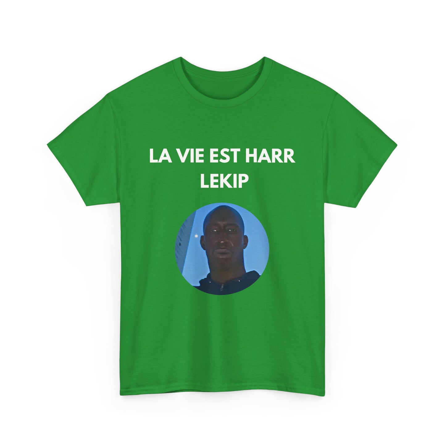 T-shirt humoristique unisexe en coton épais -Trend c'est harr lekip