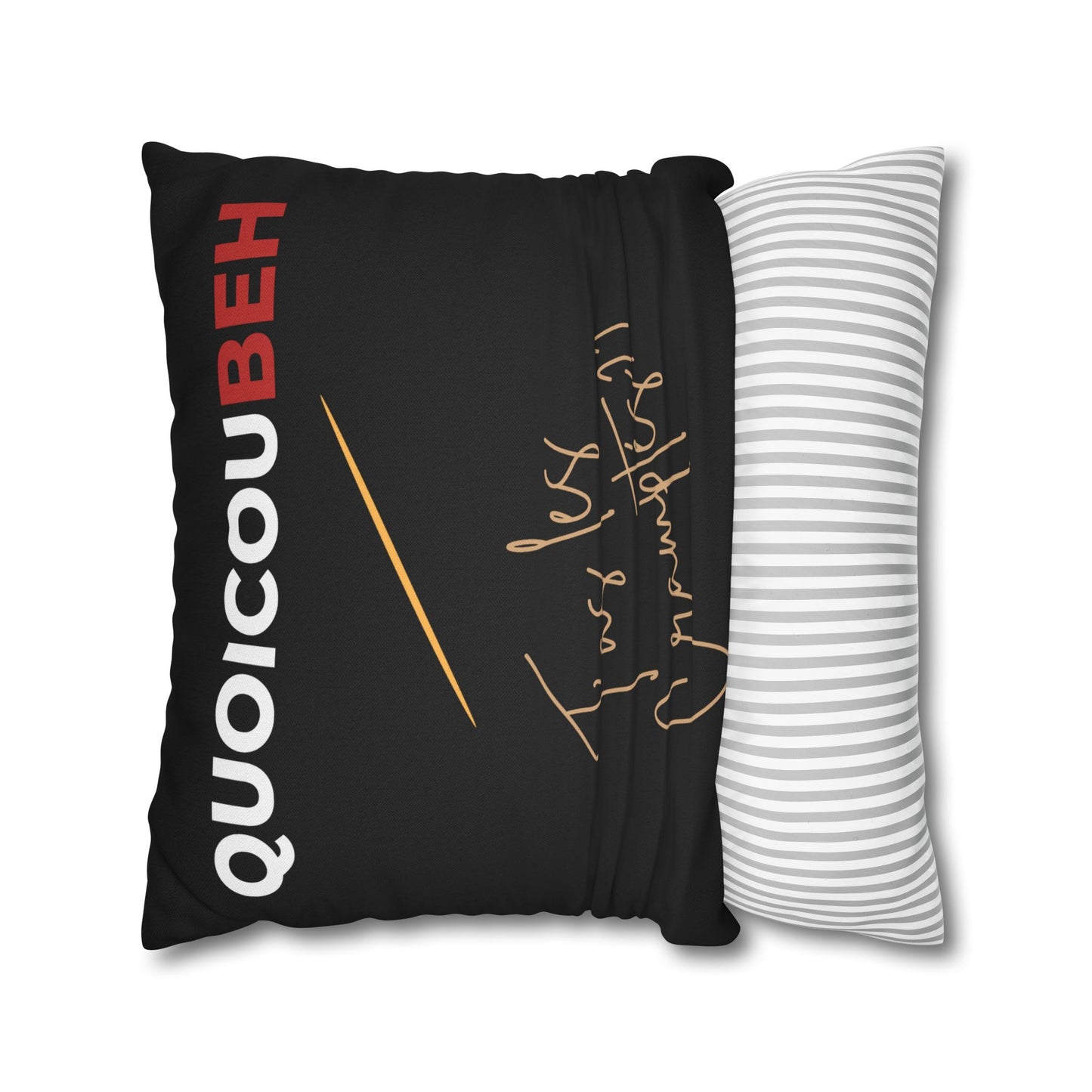 Taie d’oreiller Amusante – Décoration Humoristique pour la Maison Quoicoubeh