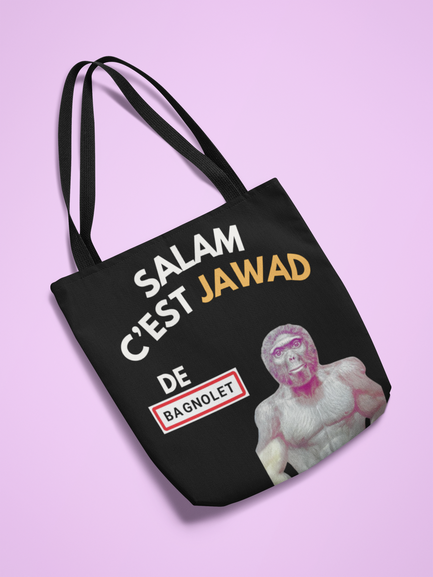 Tote Bag – Quoicoubeh Trend le singe