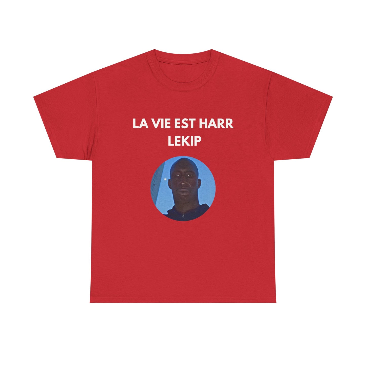 T-shirt humoristique unisexe en coton épais -Trend c'est harr lekip