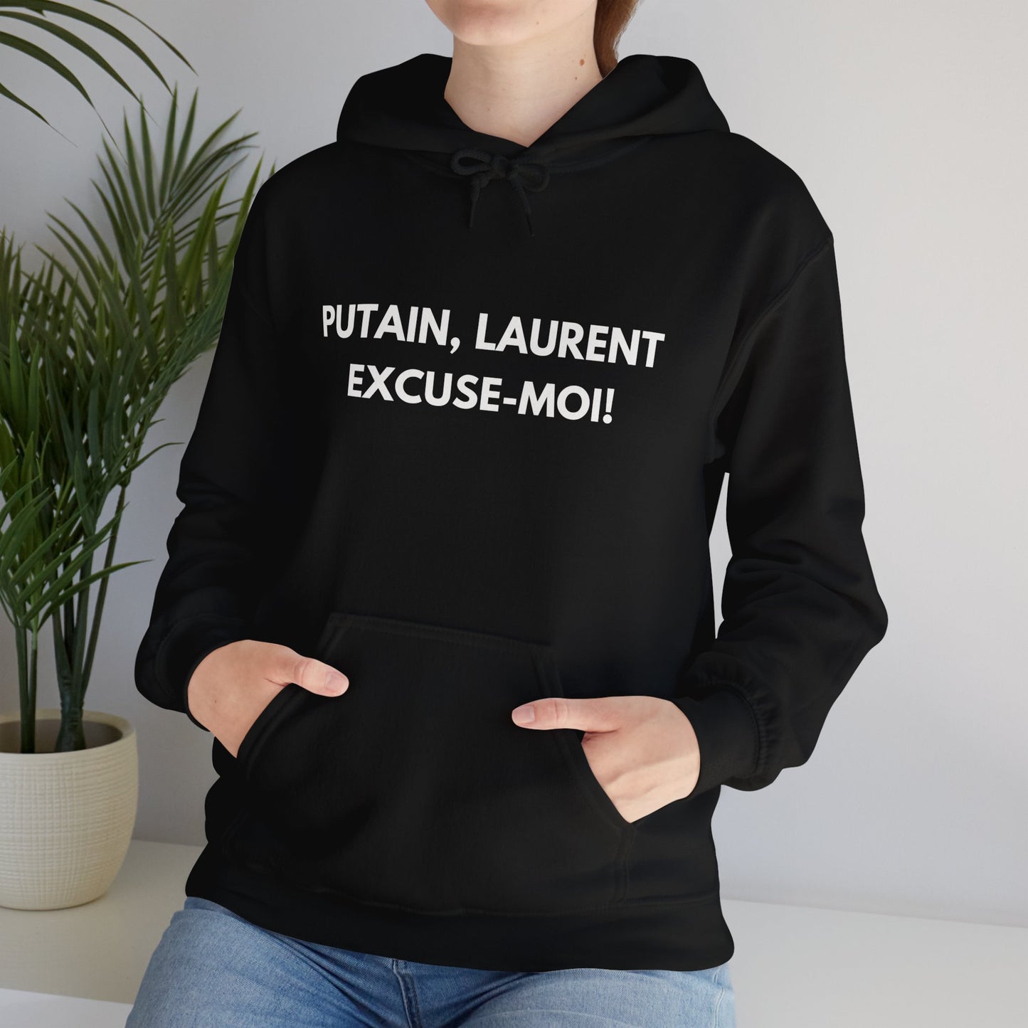 Hoodie unisexe drôle - Sweat-shirt graphique 'Allo Salam'