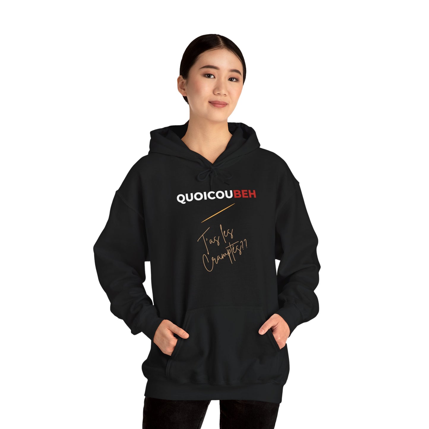 Hoodie unisexe drôle - Sweat-shirt graphique Quoicoubeh Apagnan