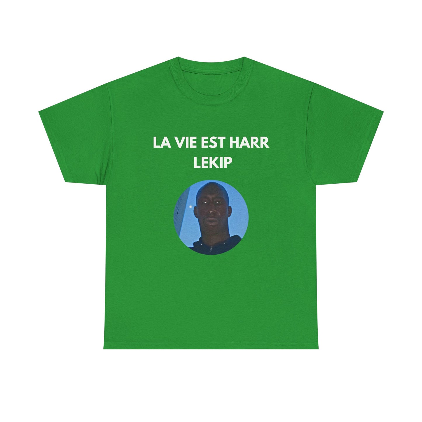 T-shirt humoristique unisexe en coton épais -Trend c'est harr lekip