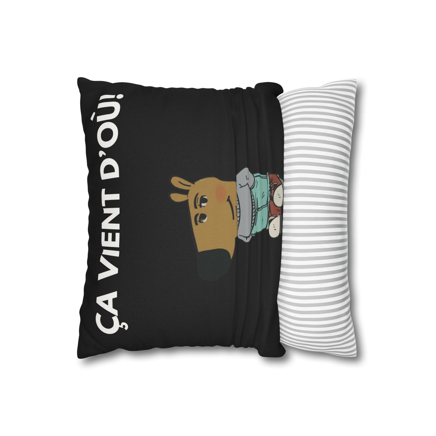 Taie d’oreiller Amusante – Décoration Humoristique pour la Maison Chill Guy