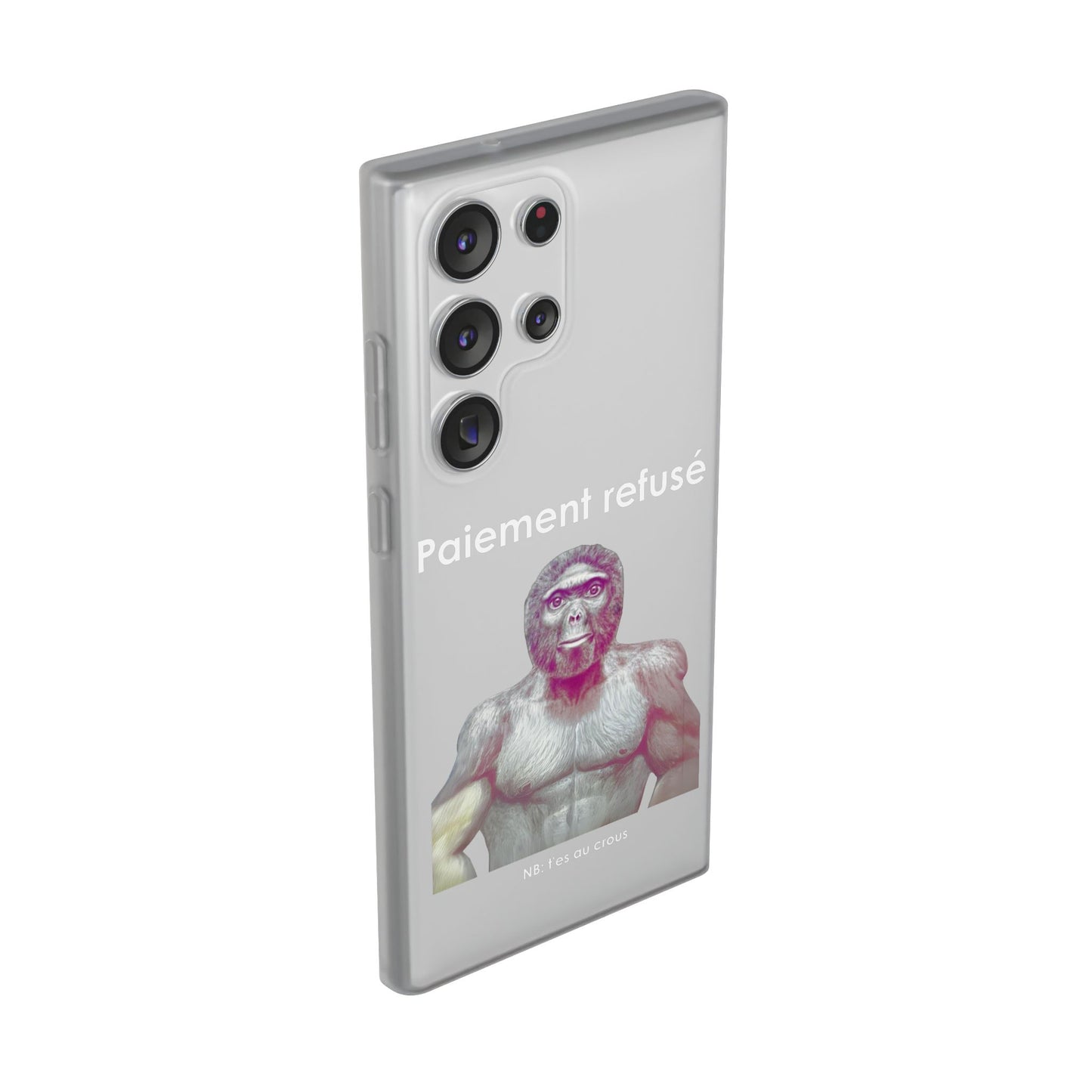 Coque flexible Paiement refusé