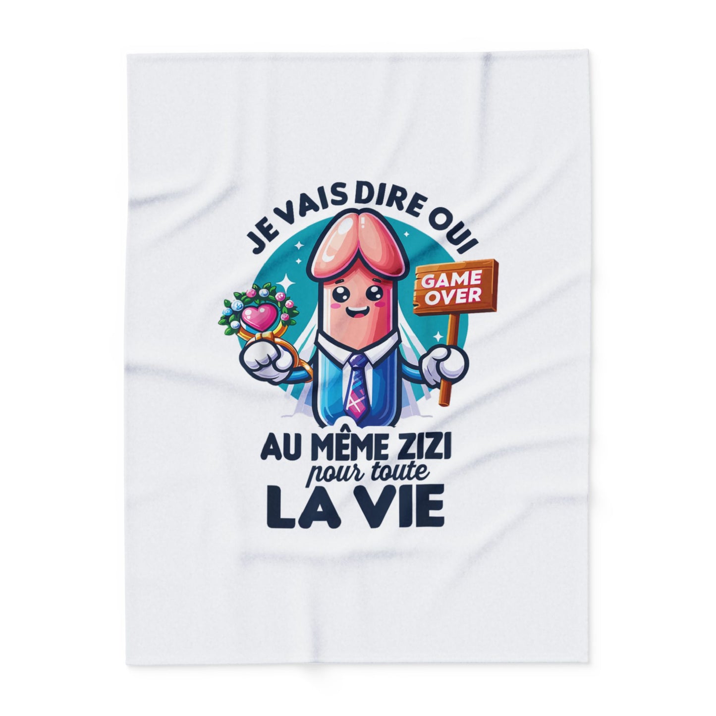 Plaid en polaire arctique Je vais dire oui à la même bite pout toute la vie