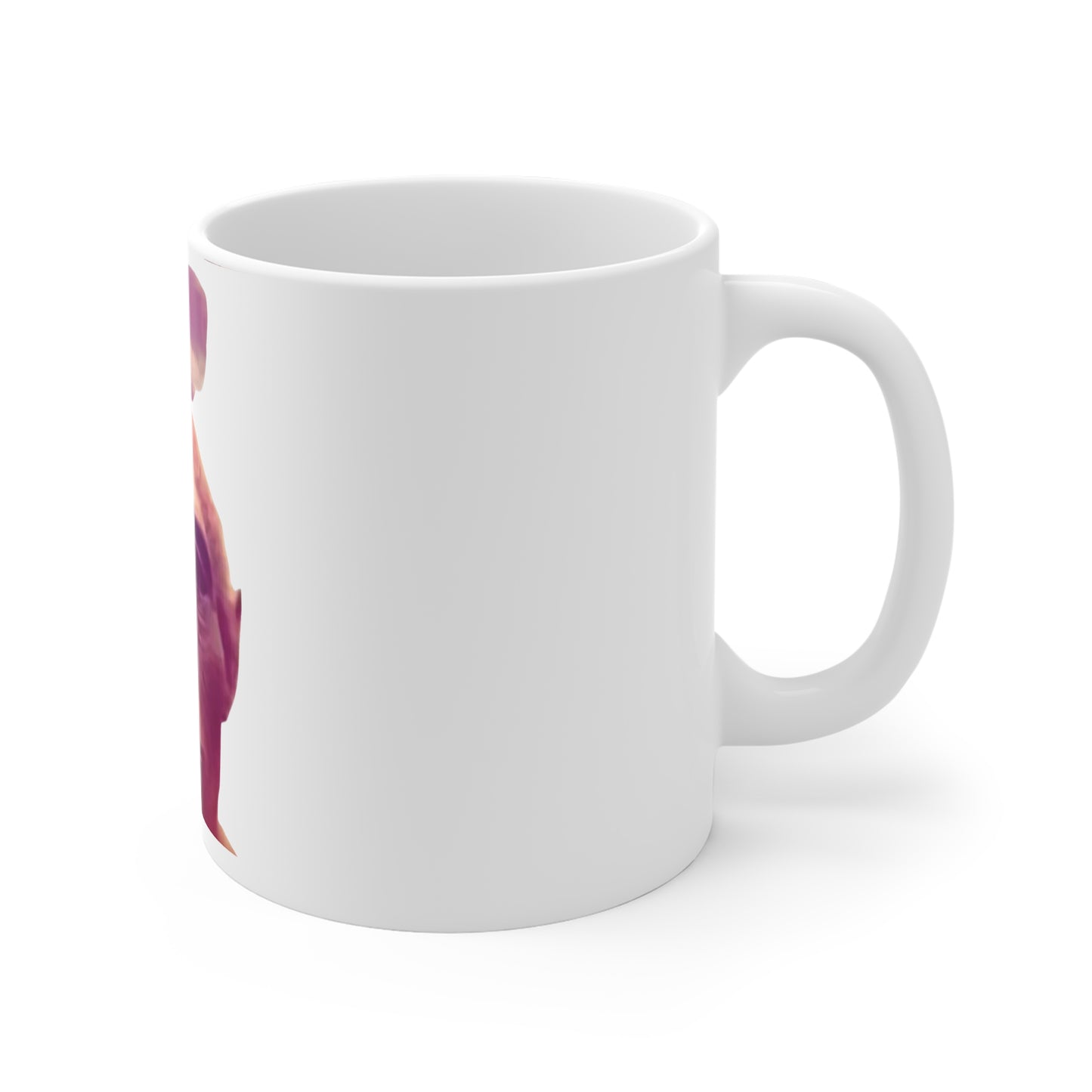 Tasse blanche de 325 ml  – Trend le singe
