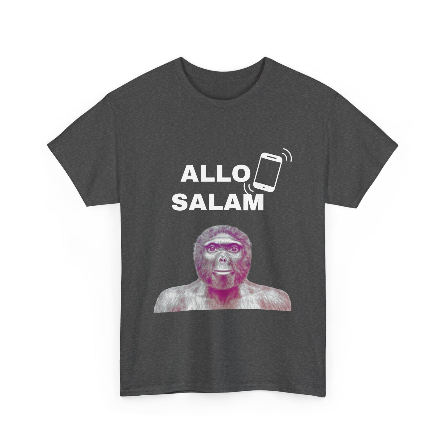 T-shirt humoristique unisexe en coton épais - Allo Salam