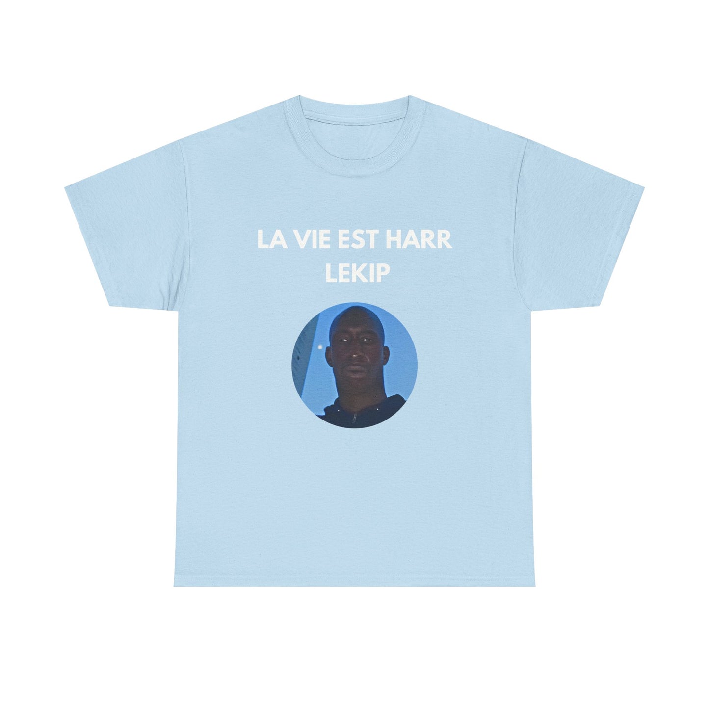 T-shirt humoristique unisexe en coton épais -Trend c'est harr lekip