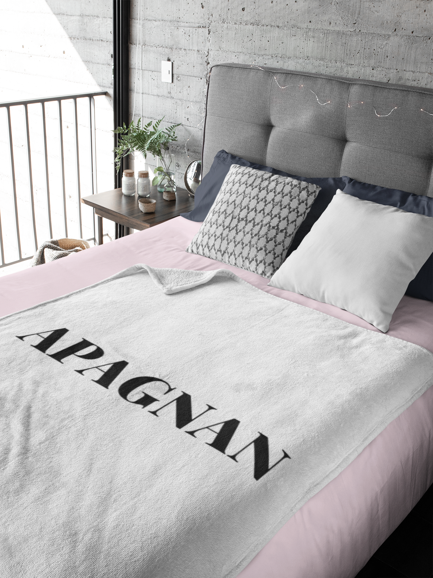 Plaid en polaire arctique Apagnan