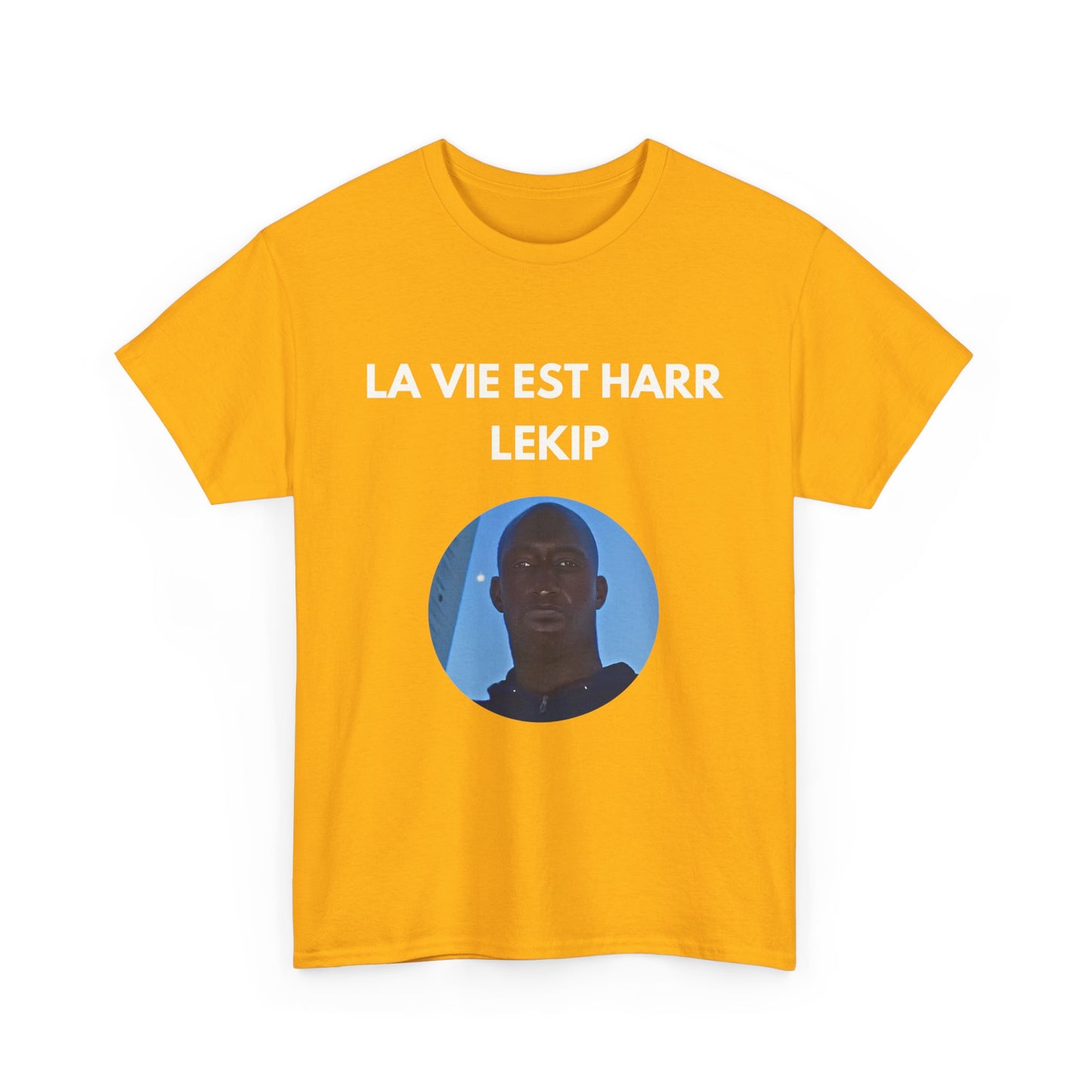 T-shirt humoristique unisexe en coton épais -Trend c'est harr lekip