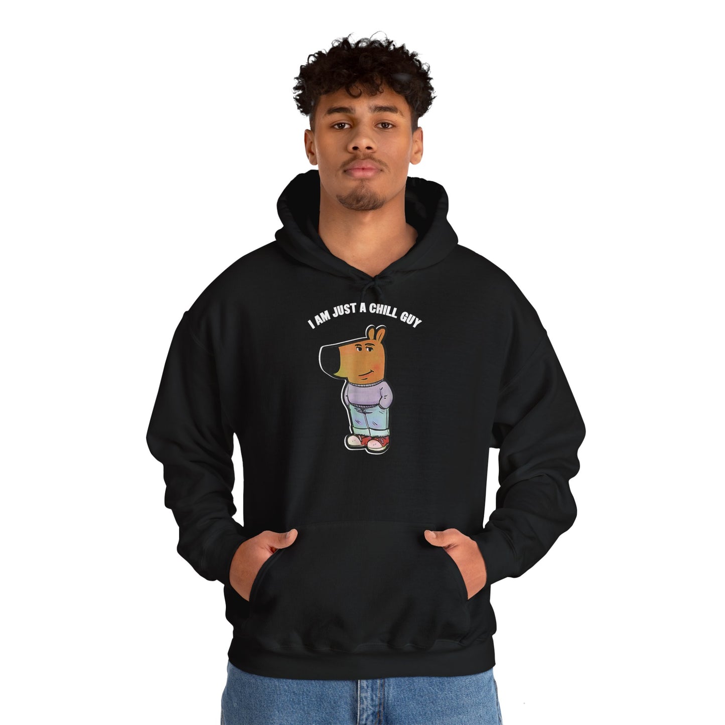 Hoodie unisexe drôle - Sweat-shirt graphique Chill Guy