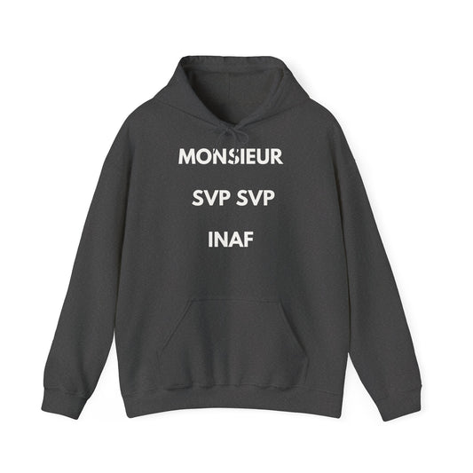 Hoodie unisexe drôle - Sweat-shirt graphique svp svp Inaf