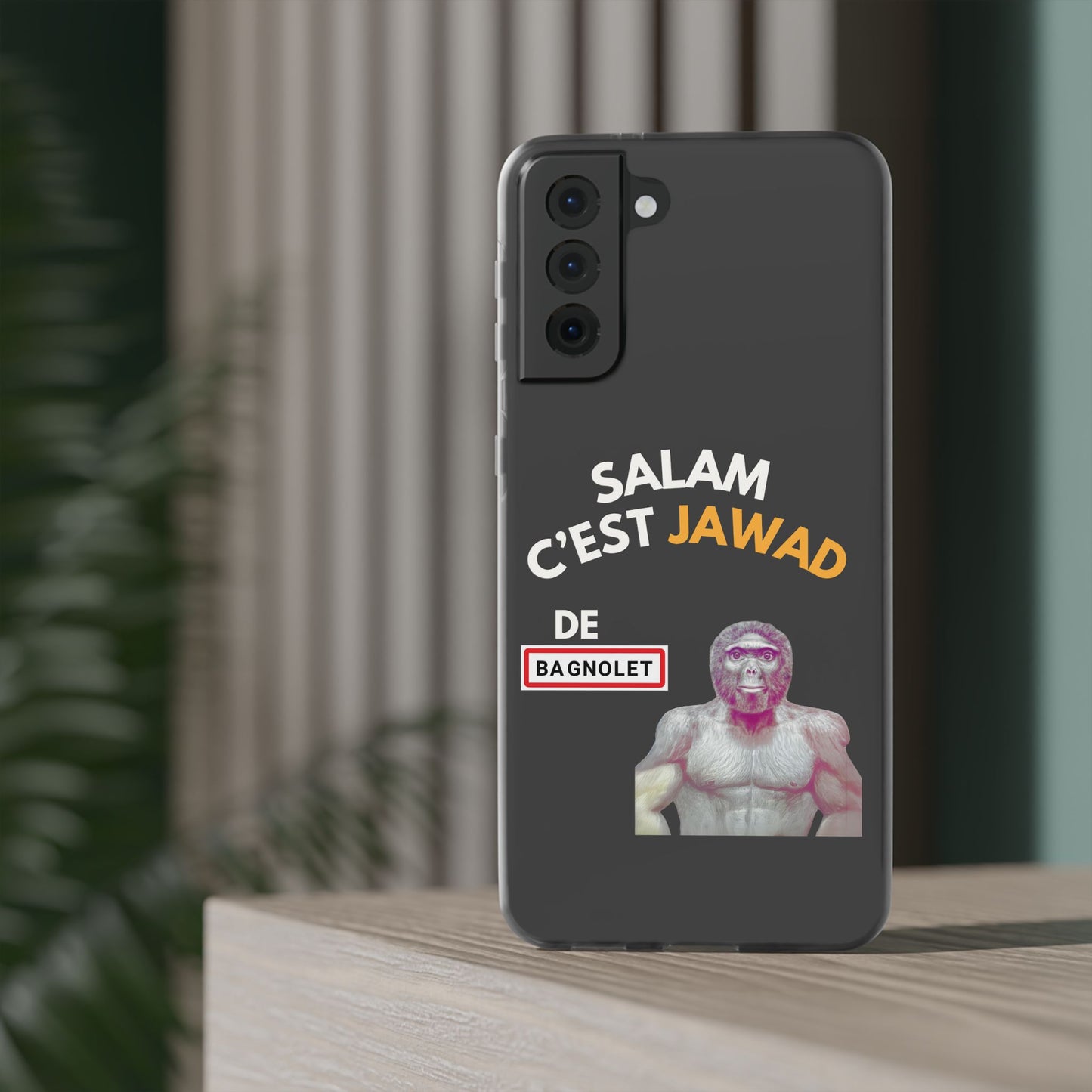 Coque flexible Salam c'est jawad de Bagnolet