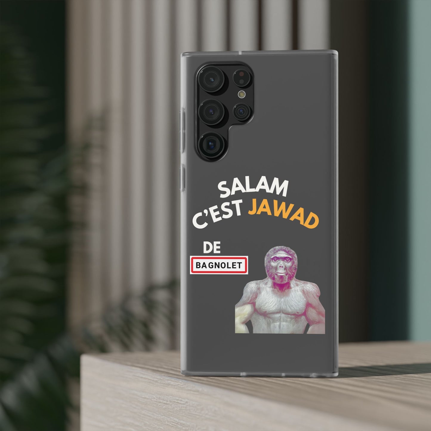 Coque flexible Salam c'est jawad de Bagnolet