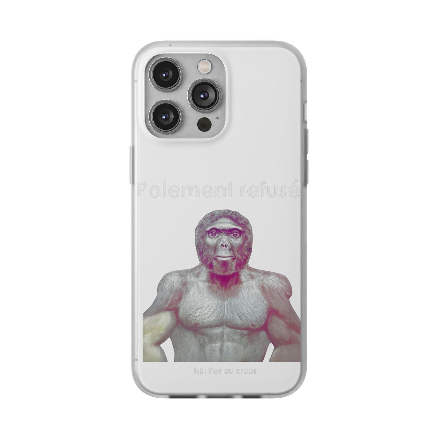 Coque flexible Paiement refusé