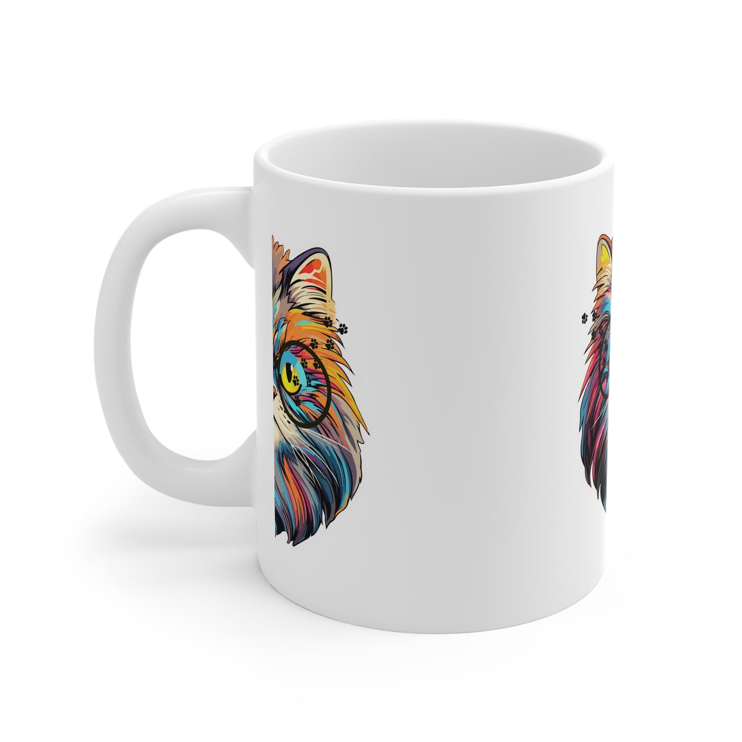 Tasse blanche de 325 ml  – Cool chat