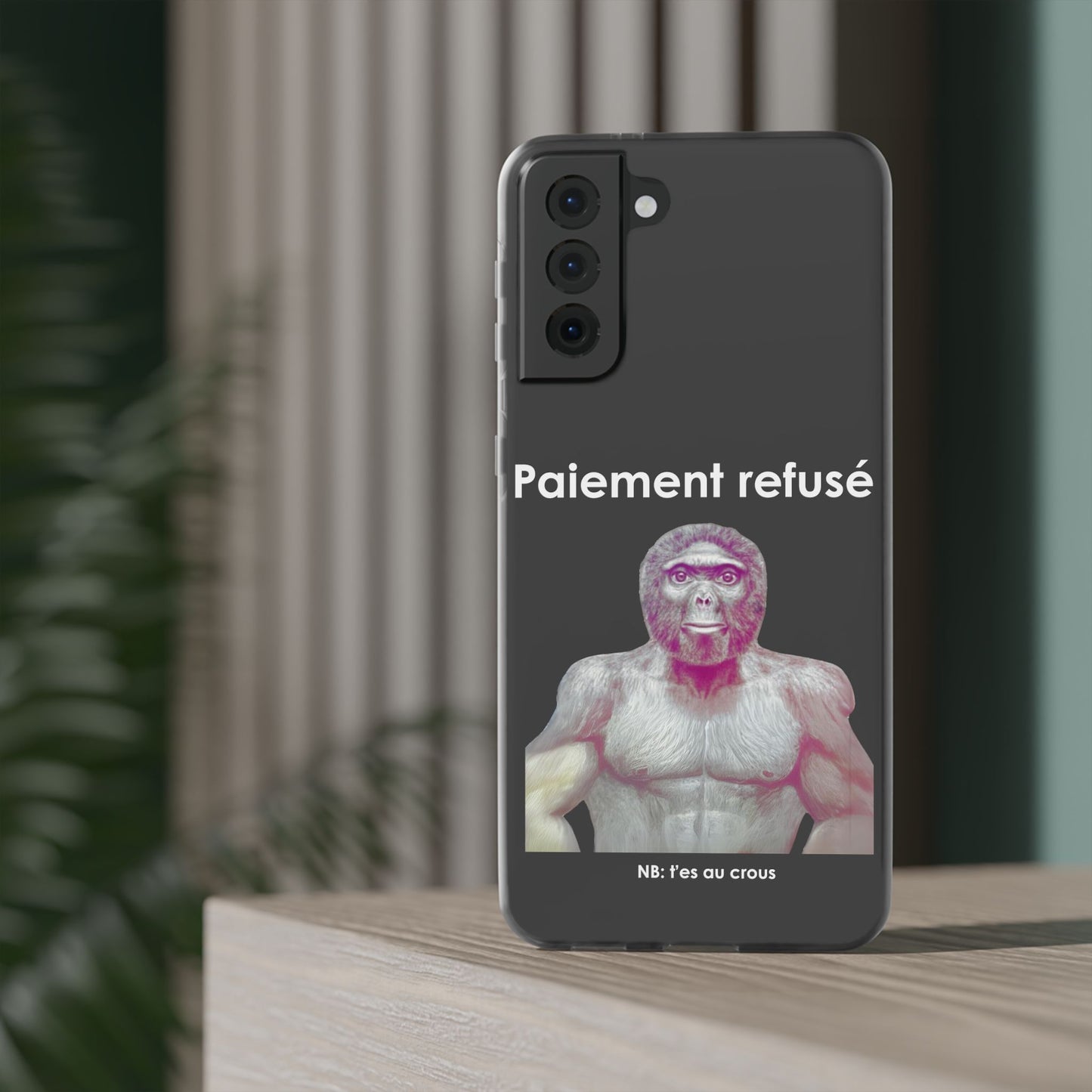 Coque flexible Paiement refusé