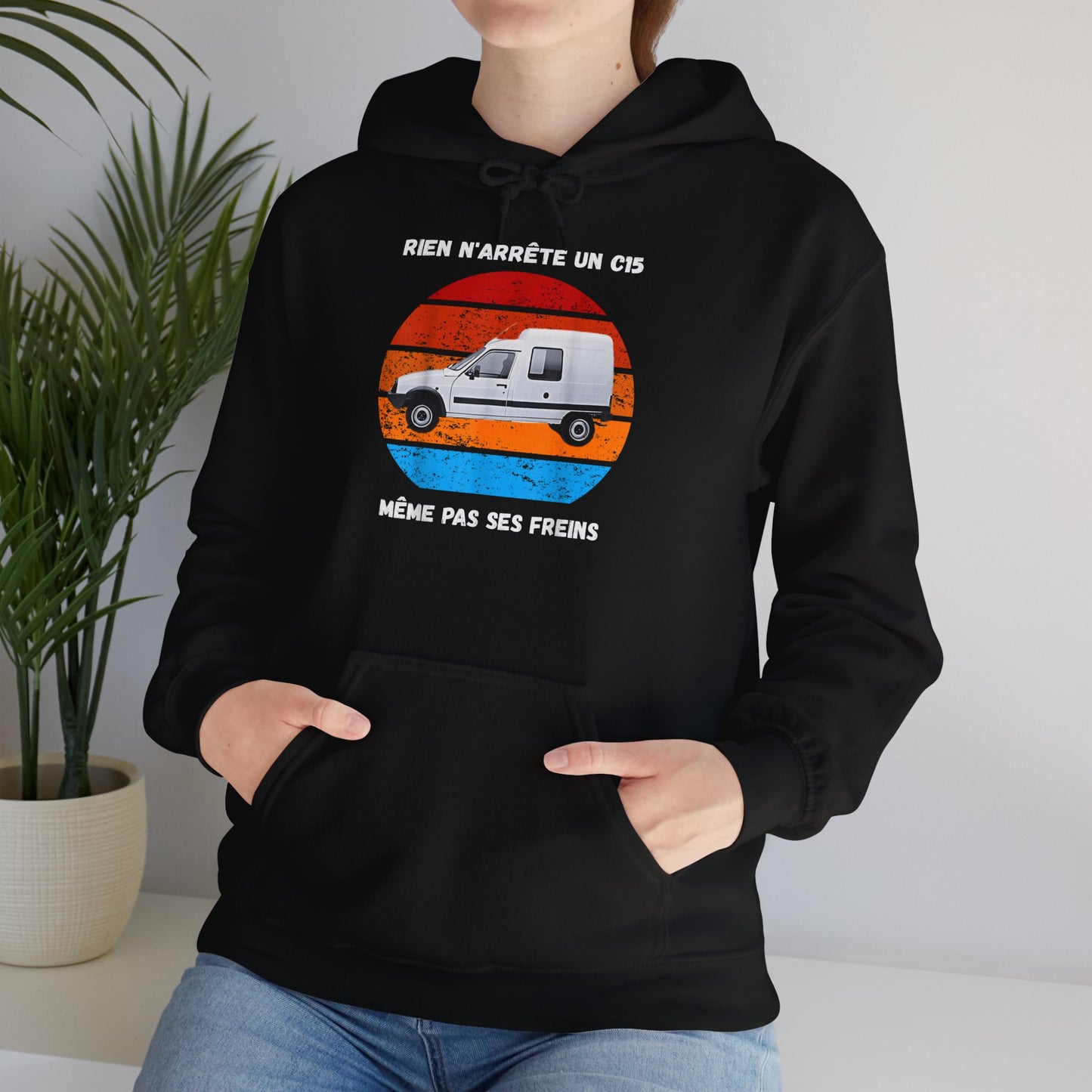 Hoodie unisexe drôle - Sweat-shirt graphique C15