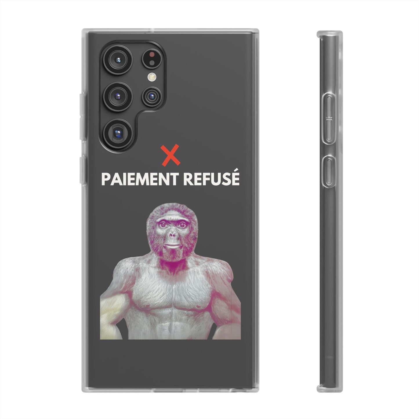 Coque flexible Allo salam Paiement refusé