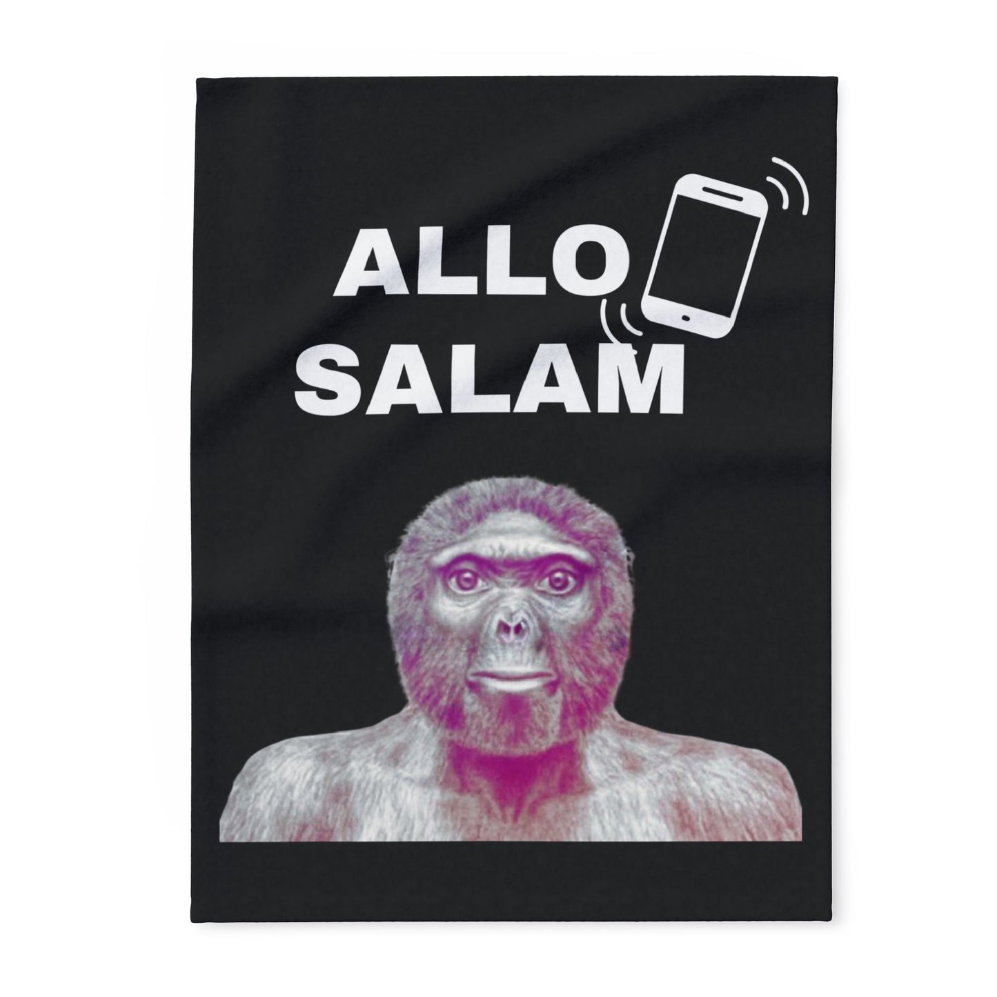 Plaid en polaire arctique ALLO SALAM