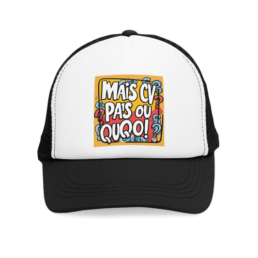 Casquette en maille Unique – Chapeau amusant et original Quoicoubeh