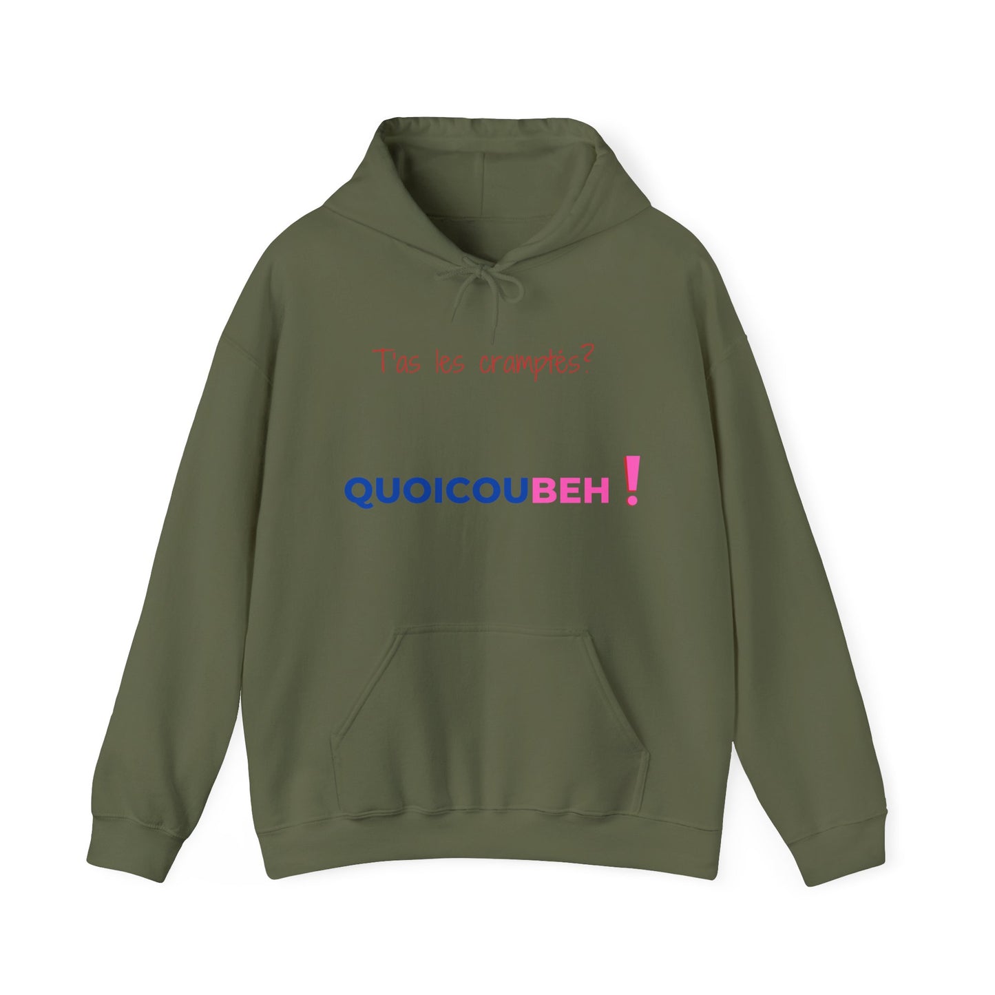 Hoodie unisexe drôle - Sweat-shirt graphique t'as les cramptés apagnan