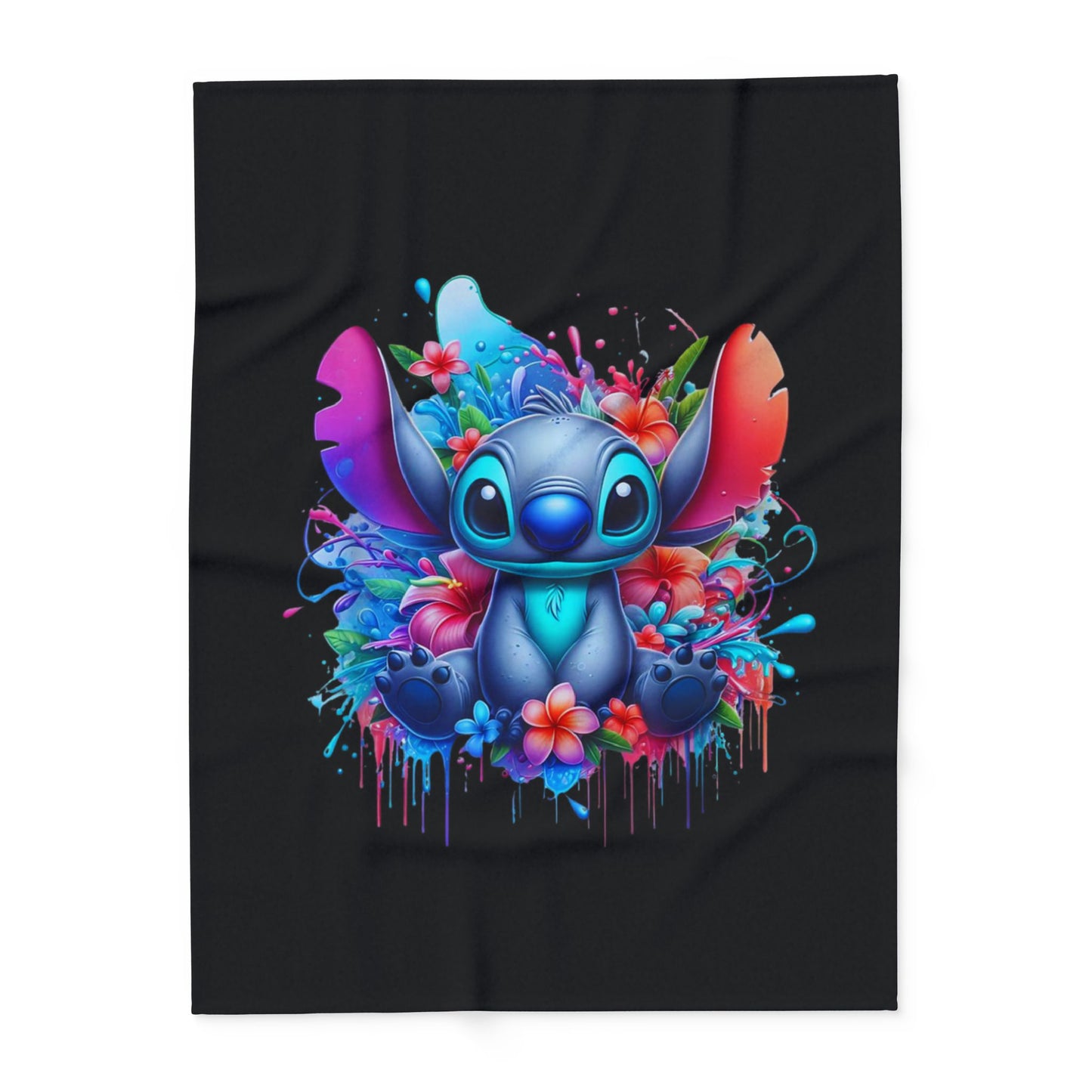 Plaid en polaire arctique Stitch