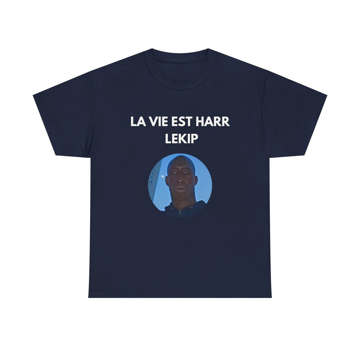 T-shirt humoristique unisexe en coton épais -Trend c'est harr lekip