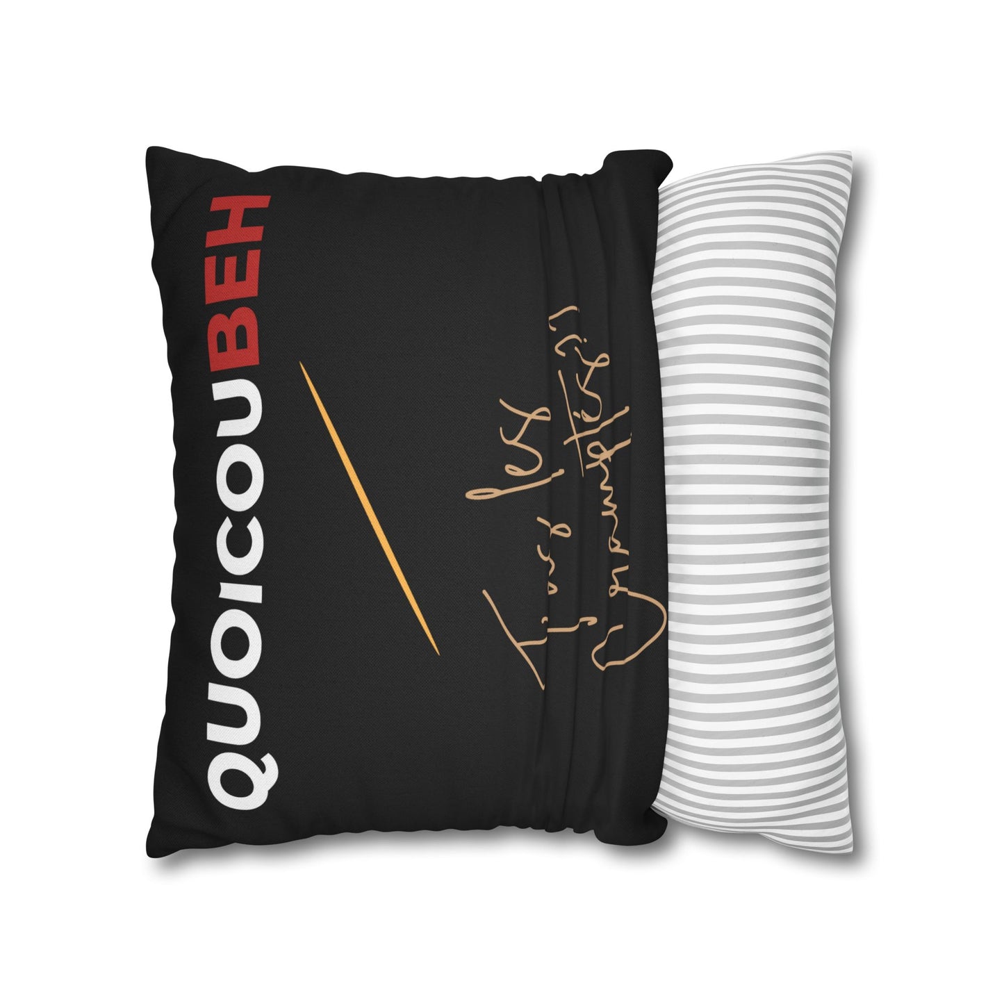 Taie d’oreiller Amusante – Décoration Humoristique pour la Maison Quoicoubeh