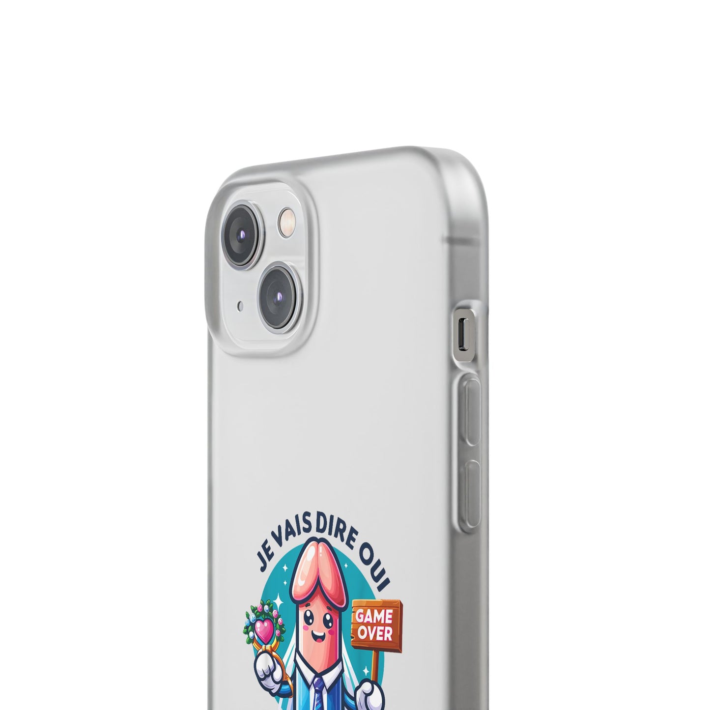 Coque flexible Je vais dire oui au même zizi pour toute la vie