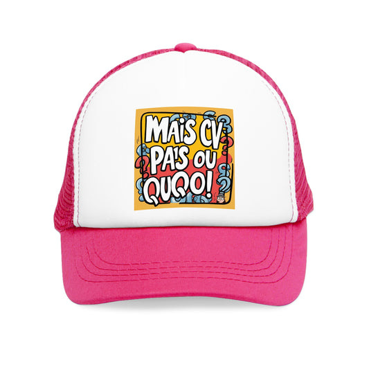 Casquette en maille Unique – Chapeau amusant et original Quoicoubeh