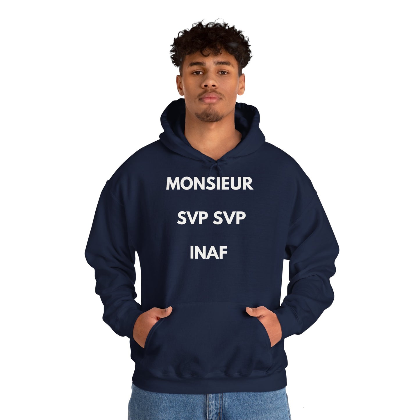 Hoodie unisexe drôle - Sweat-shirt graphique svp svp Inaf