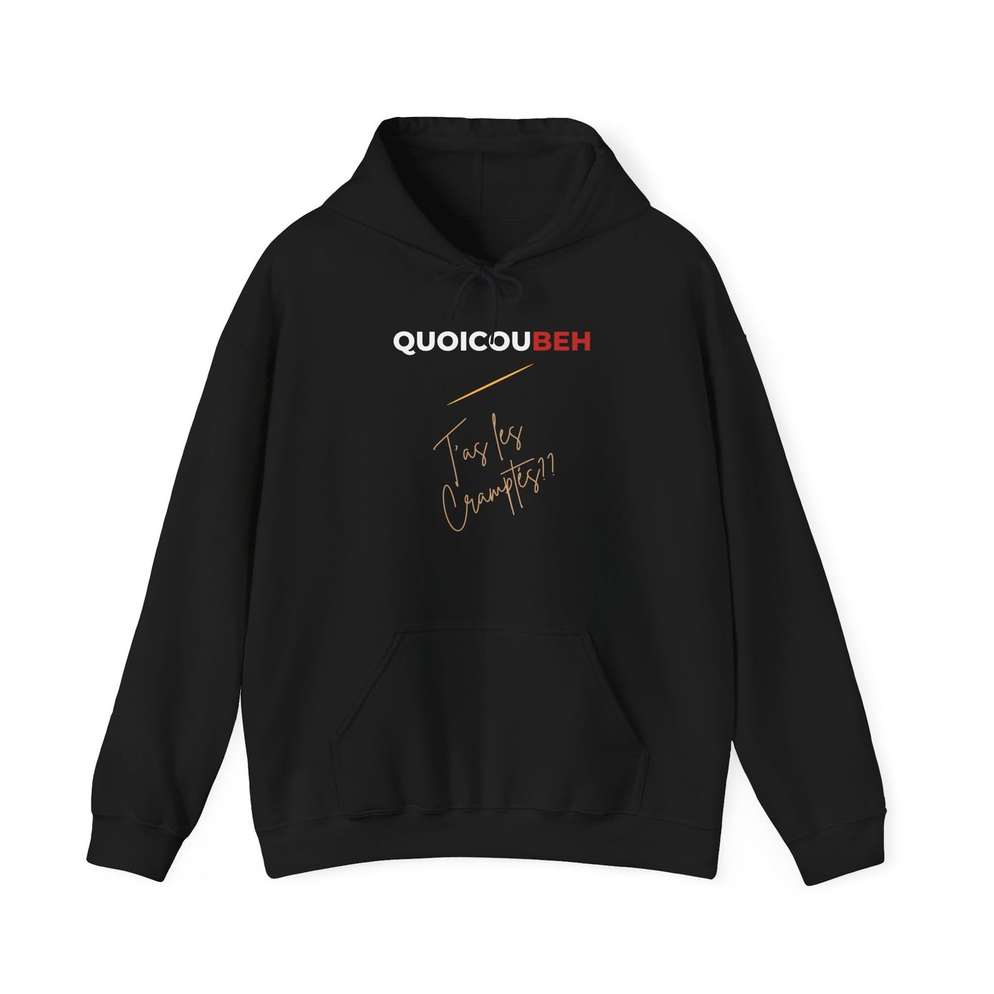 Hoodie unisexe drôle - Sweat-shirt graphique Quoicoubeh Apagnan