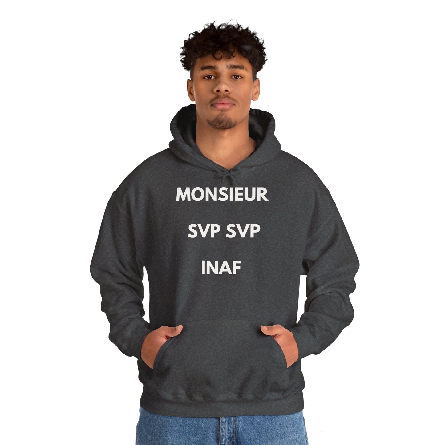 Hoodie unisexe drôle - Sweat-shirt graphique svp svp Inaf