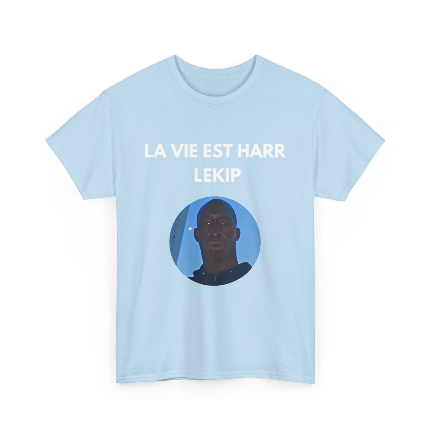 T-shirt humoristique unisexe en coton épais -Trend c'est harr lekip
