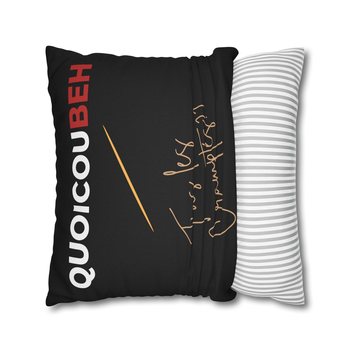 Taie d’oreiller Amusante – Décoration Humoristique pour la Maison Quoicoubeh