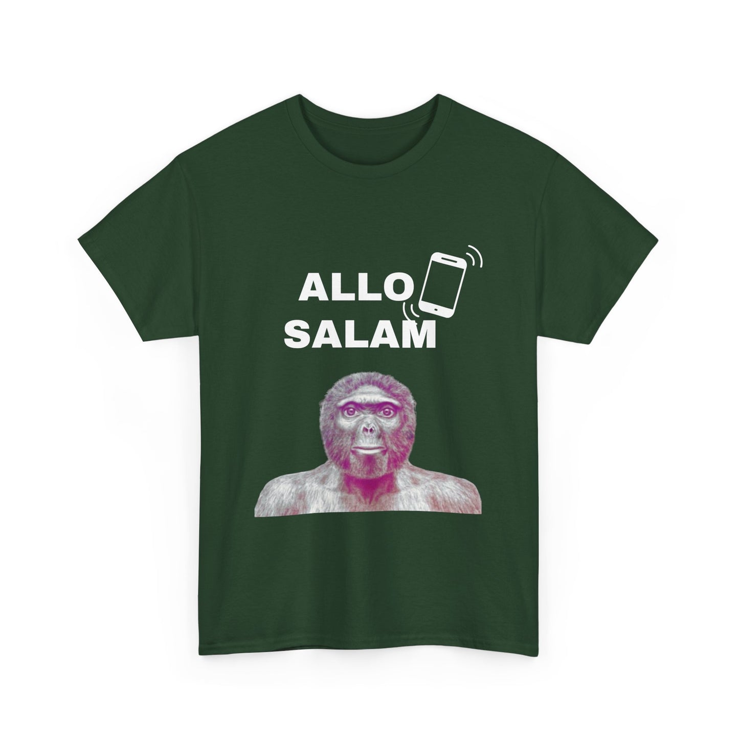 T-shirt humoristique unisexe en coton épais - Allo Salam